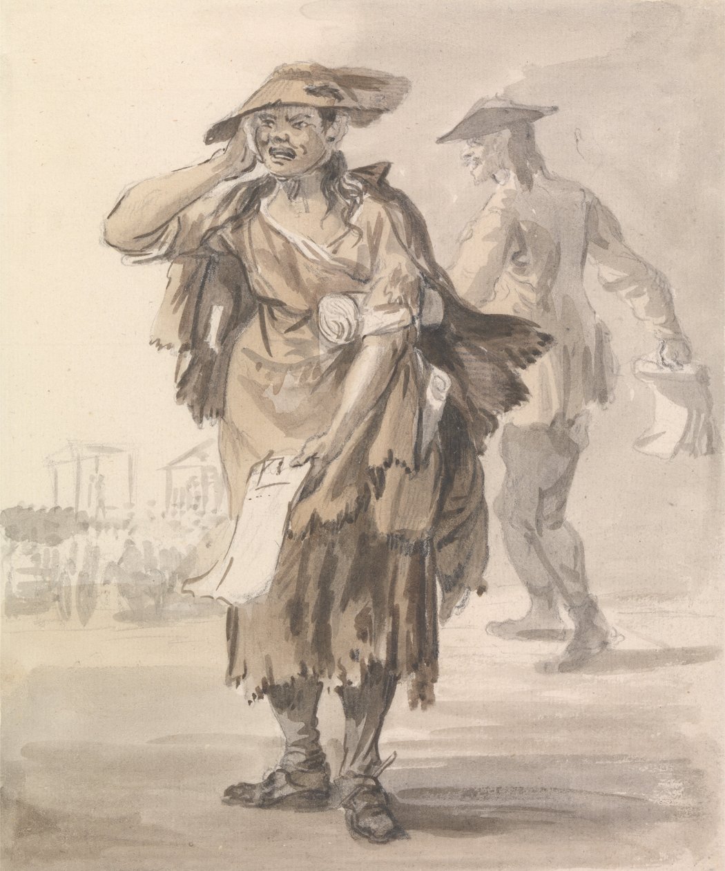 London Cries - Ostatnia przemowa i spowiedź autorstwa Paul Sandby