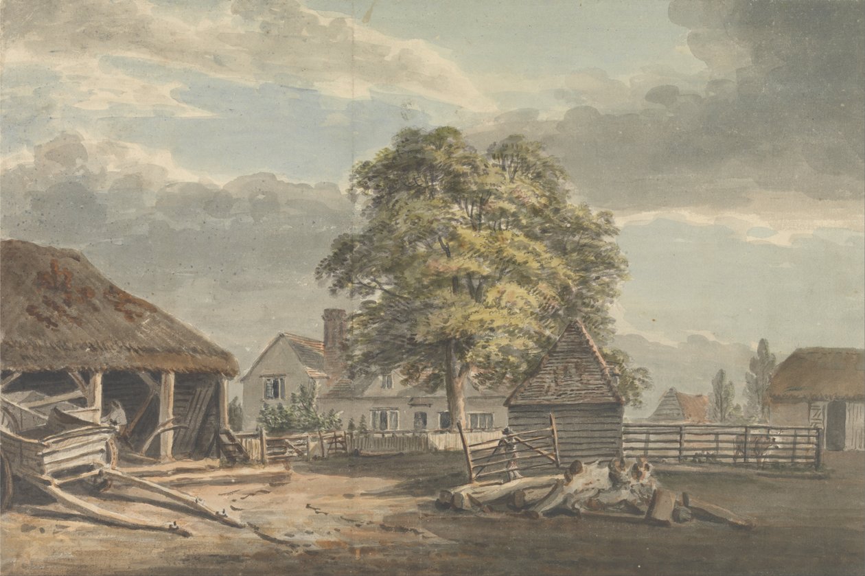 Woodyard, Wielki Park Windsor autorstwa Paul Sandby
