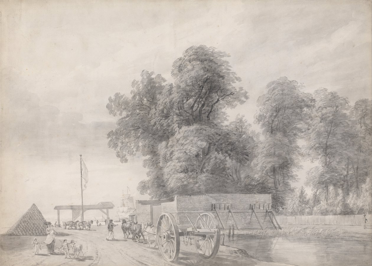 Woolwich Warren autorstwa Paul Sandby