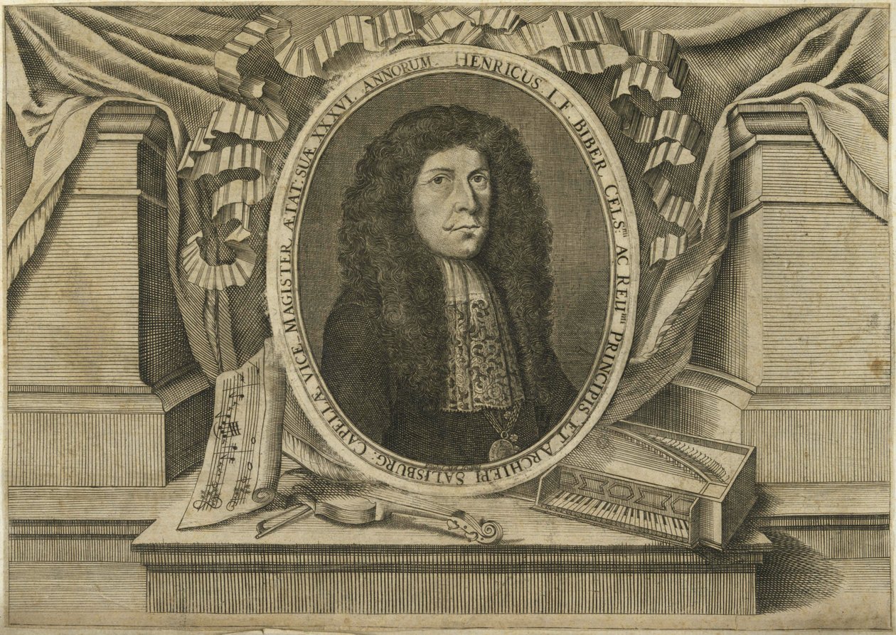 Heinrich Ignaz Franz von Biber autorstwa Paulus Seel