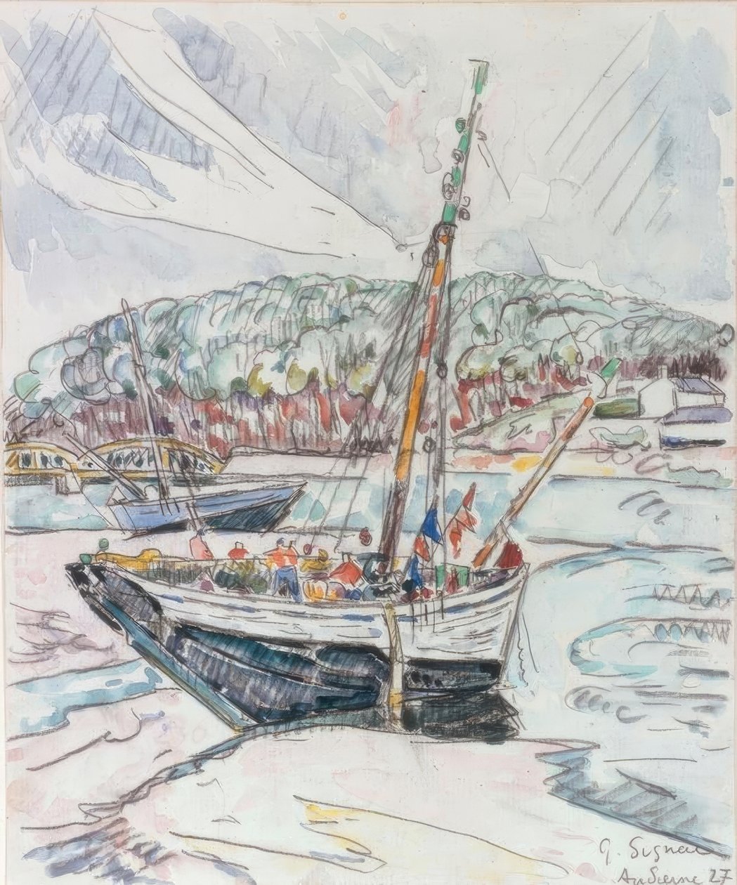 Odbiorcy autorstwa Paul Signac