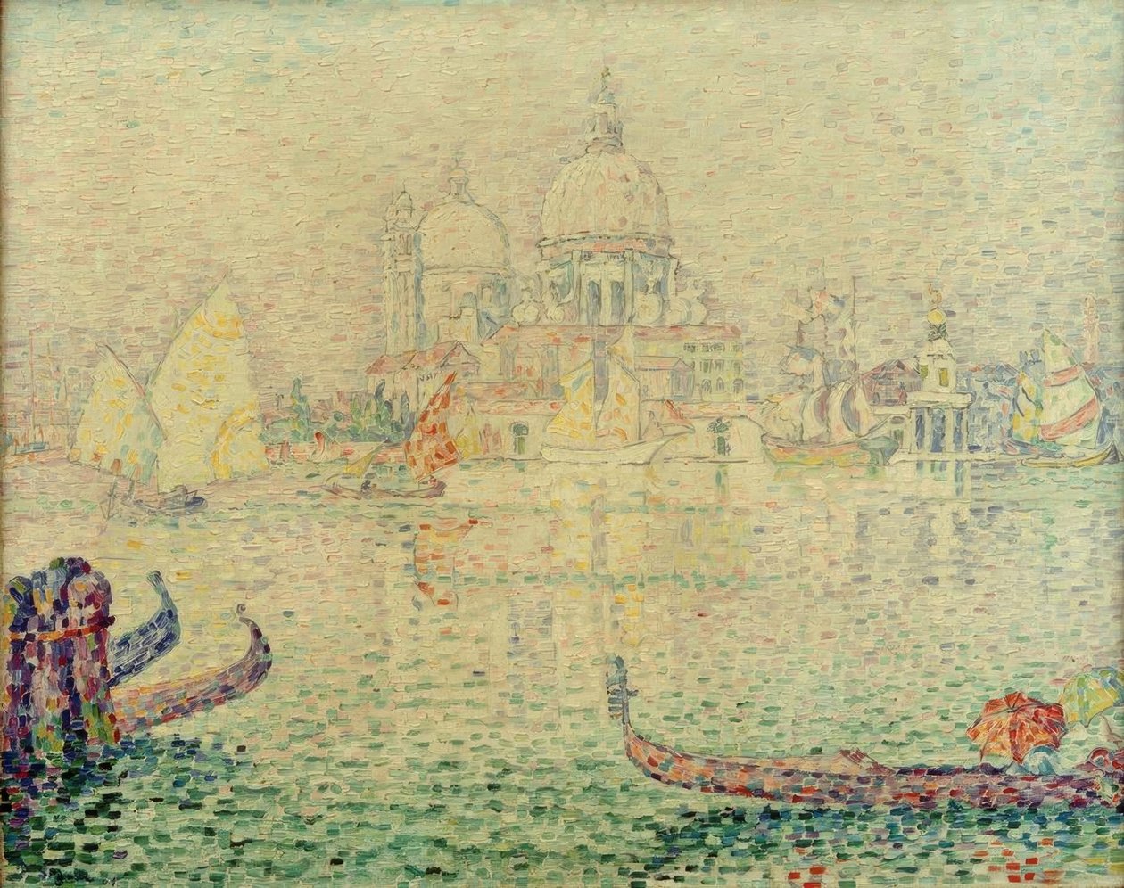 Canal de la Giudecca, rano (Wenecja) autorstwa Paul Signac