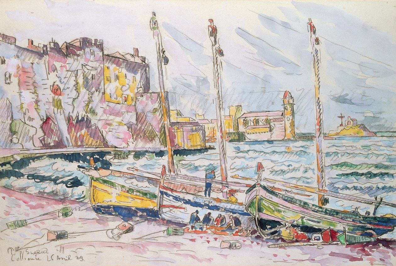 Collioure, 1929 autorstwa Paul Signac
