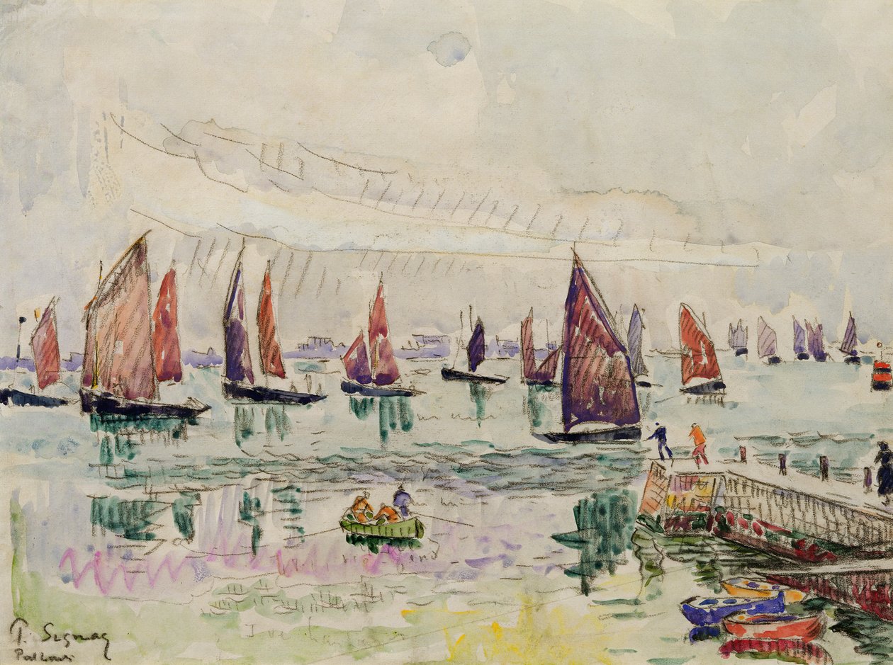 Port St. Louis autorstwa Paul Signac