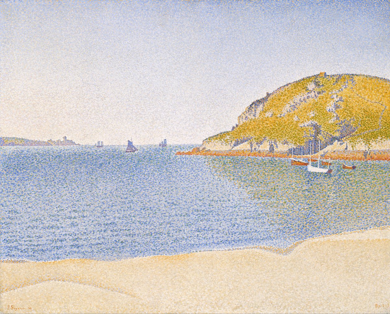 Port Saint-Cast autorstwa Paul Signac