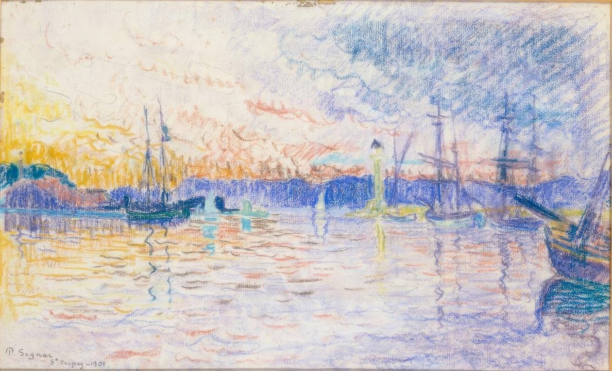 Saint-Tropez autorstwa Paul Signac
