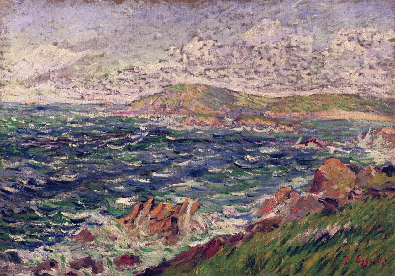 St. Briac, 1885 r. autorstwa Paul Signac