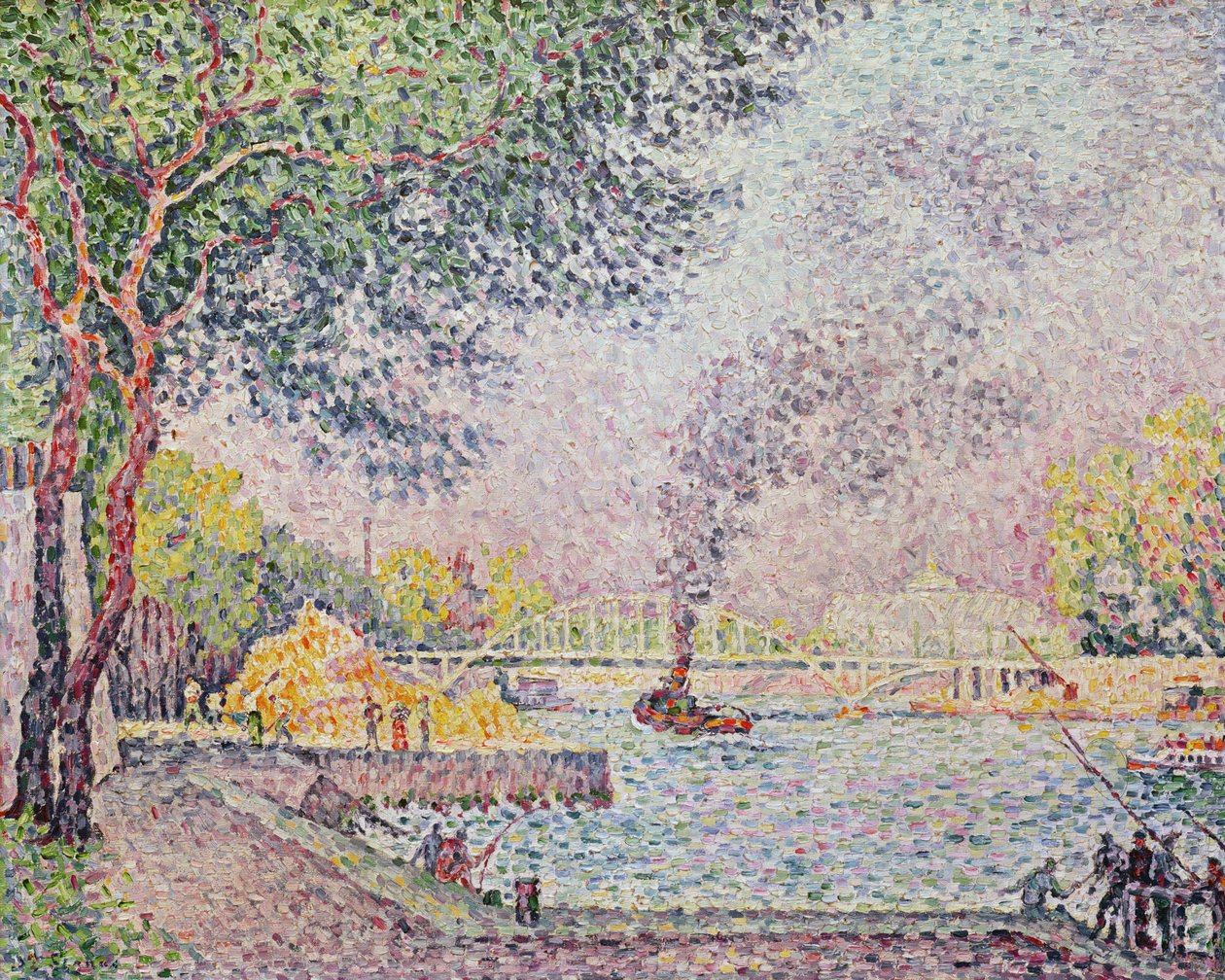 Kładka Debilly, ok. 1926 autorstwa Paul Signac