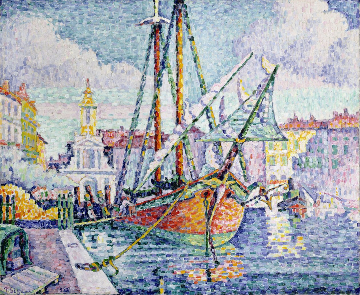 Port, 1923 autorstwa Paul Signac