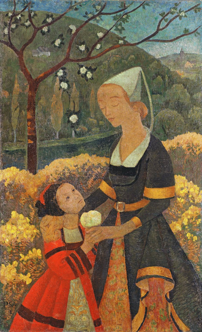 Pani Kerbrau, 1918 autorstwa Paul Sérusier