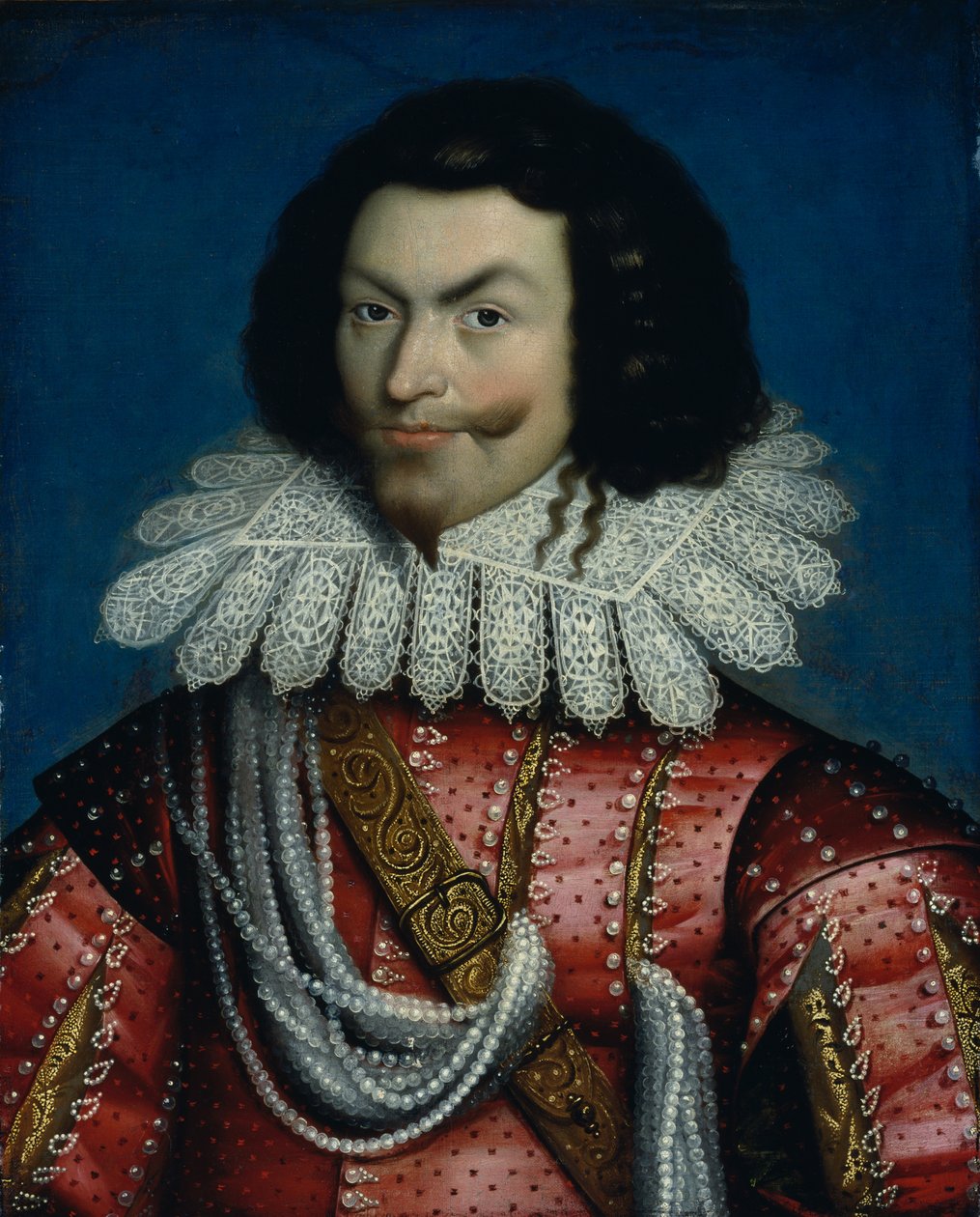 George Villiers (1592-1628) 1. książę Buckingham autorstwa Paul van Somer