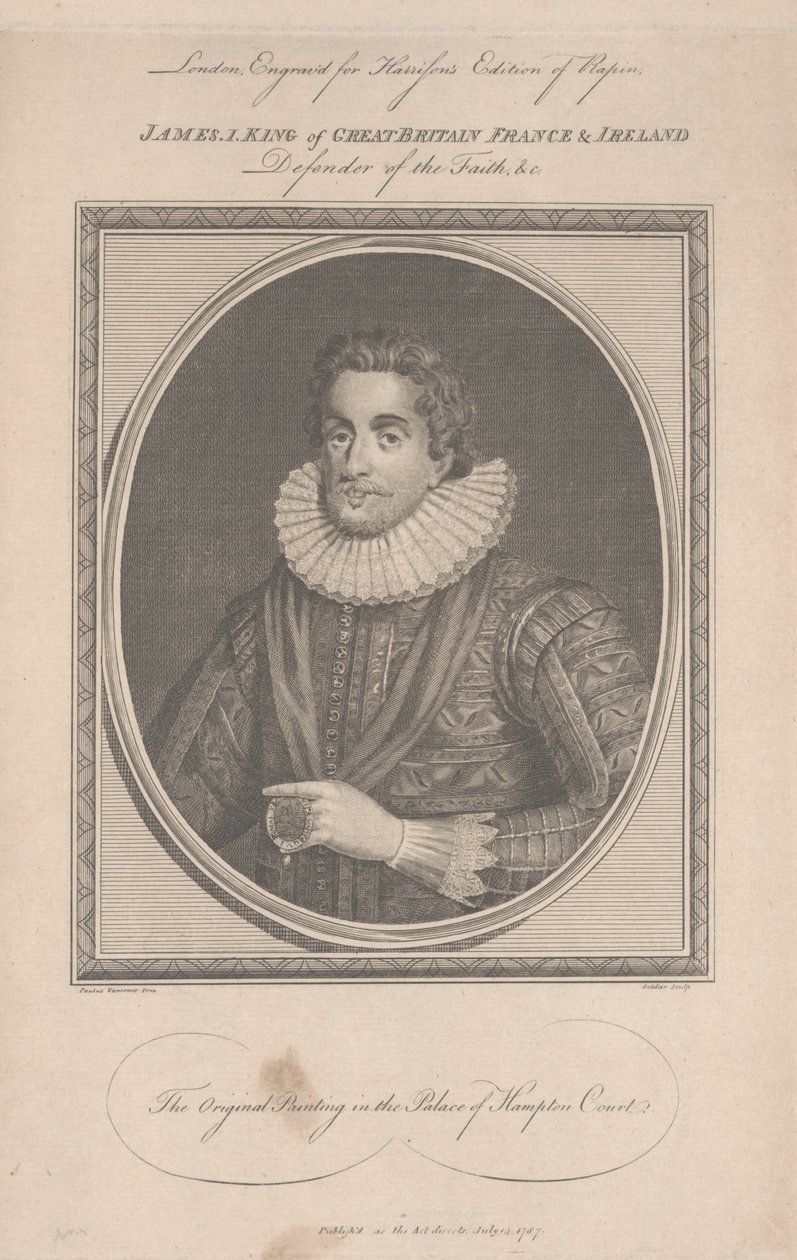 Jakub I, 1787 autorstwa Paul van Somer