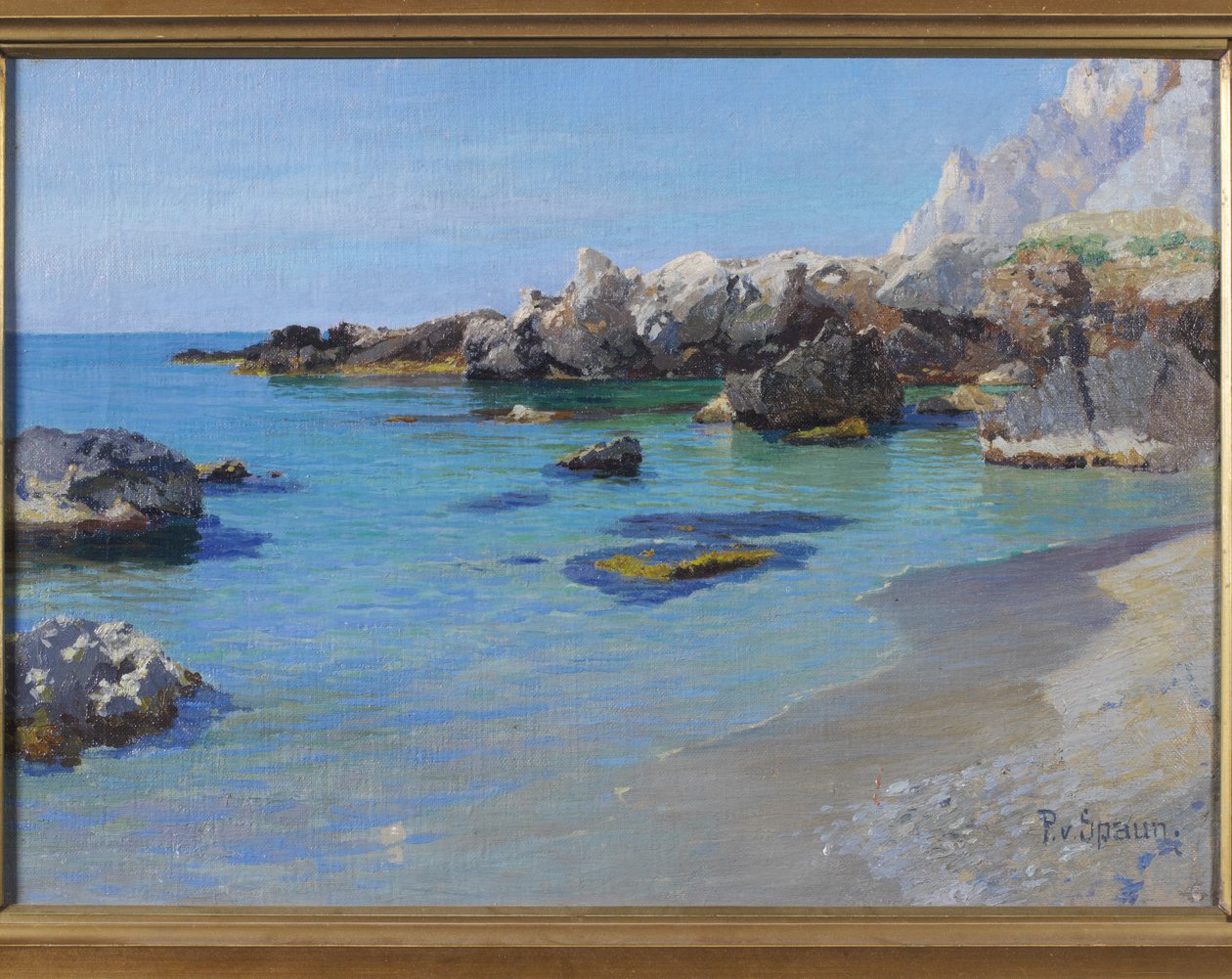 Capri autorstwa Paul von Spaun