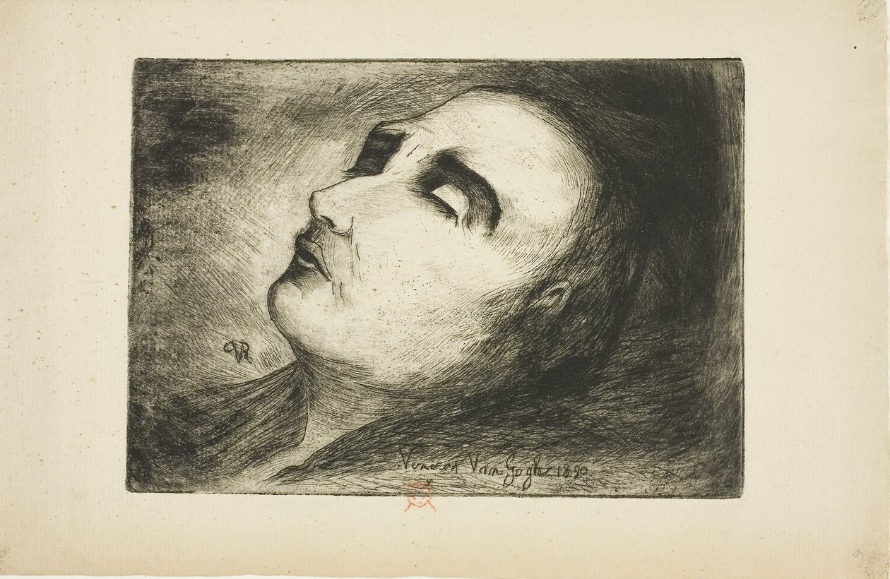 Vincent van Gogh na łożu śmierci autorstwa Paul (1828 1909) Gachet
