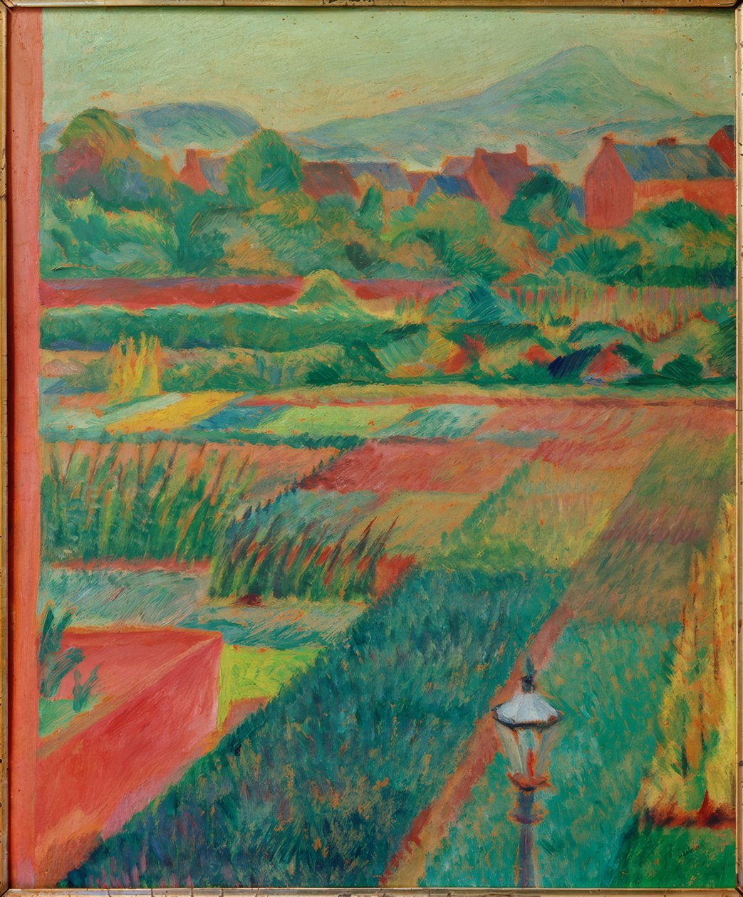 Widok na Siebengebirge autorstwa Paul Adolf Seehaus