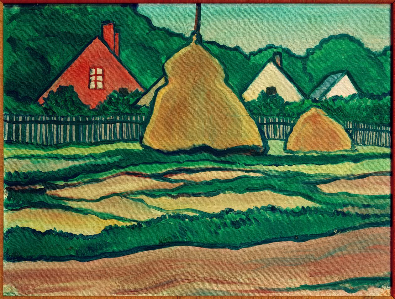wieś autorstwa Paul Adolf Seehaus