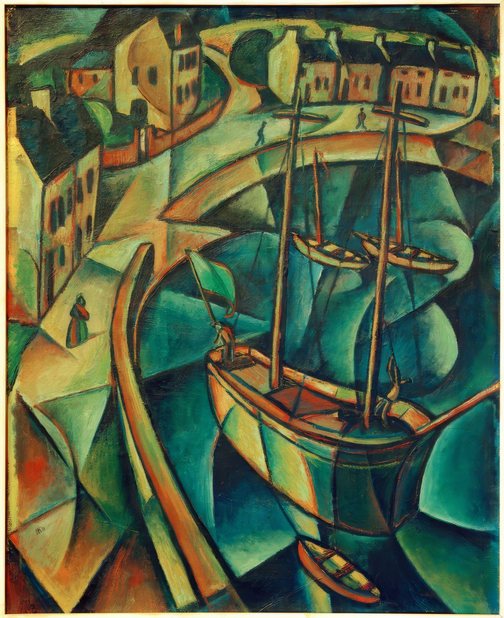 Basen portowy (Die Bütt) autorstwa Paul Adolf Seehaus