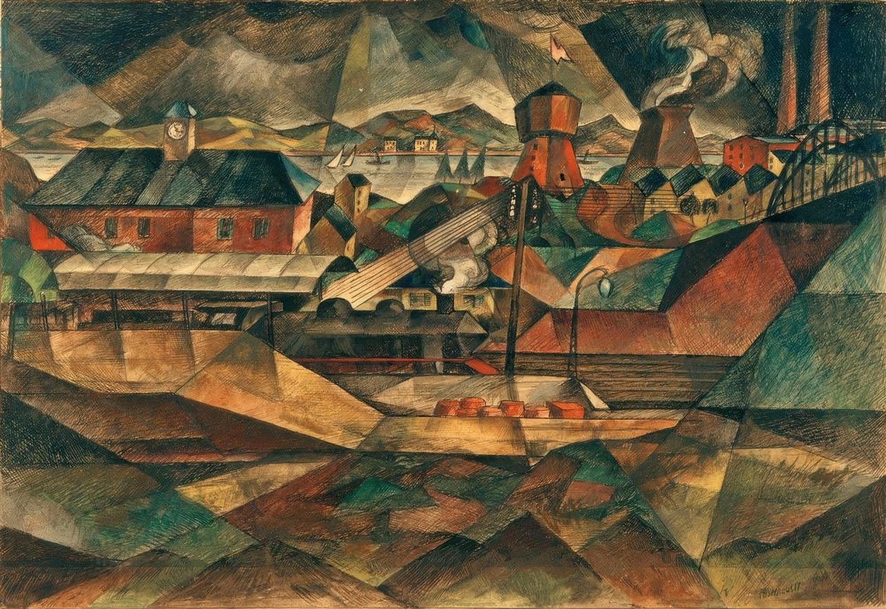 Kolejka przemysłowa I autorstwa Paul Adolf Seehaus