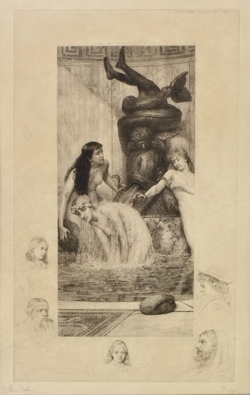 Łazienka autorstwa Paul Adolphe Rajon