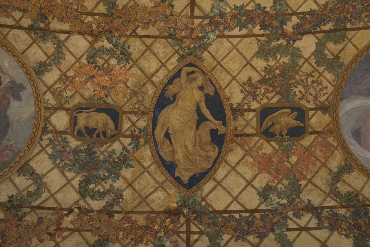Godziny dzienne i nocne: La Danse, między 1909 a 1910 (zestaw architektoniczny) autorstwa Paul Albert Baudouin
