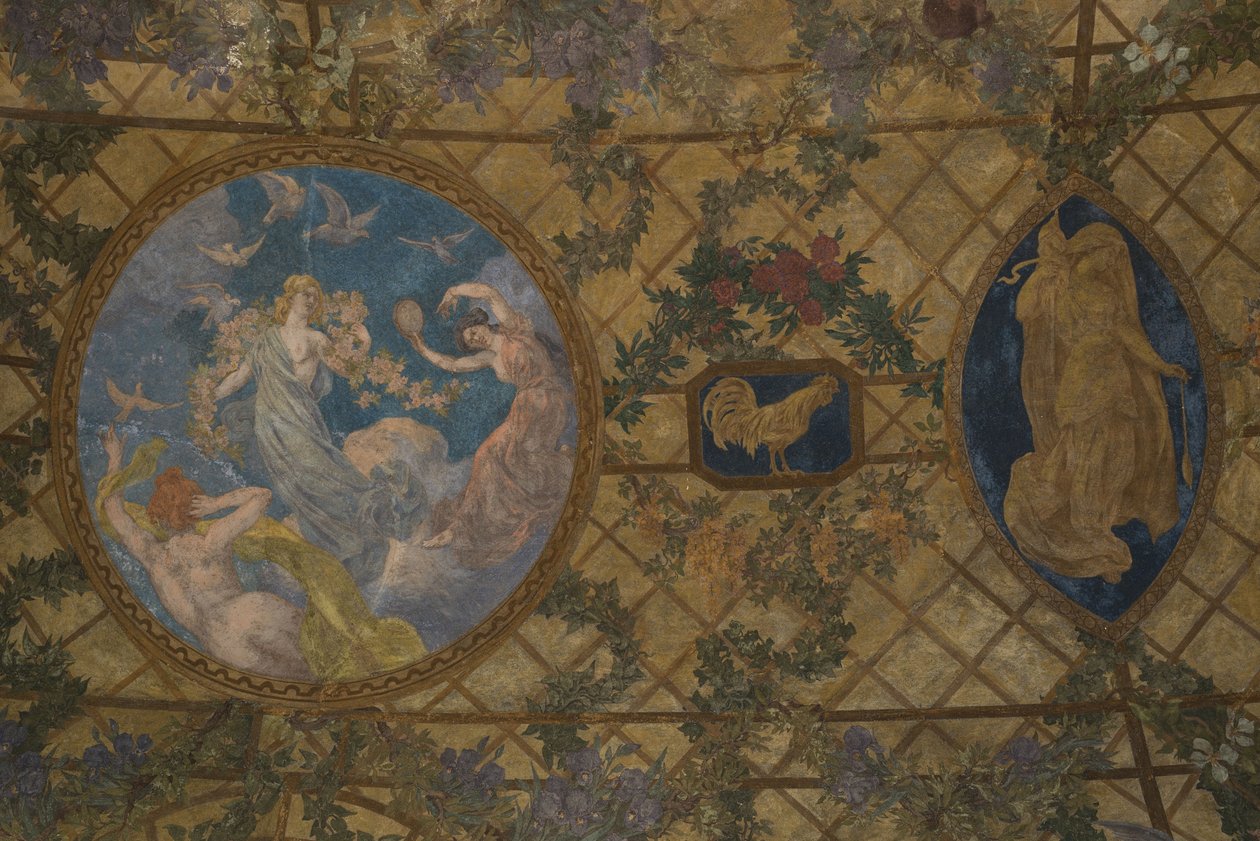 Miesiące kalendarza rewolucyjnego: Floréal, w latach 1909-1910 (wystrój architektoniczny) autorstwa Paul Albert Baudouin