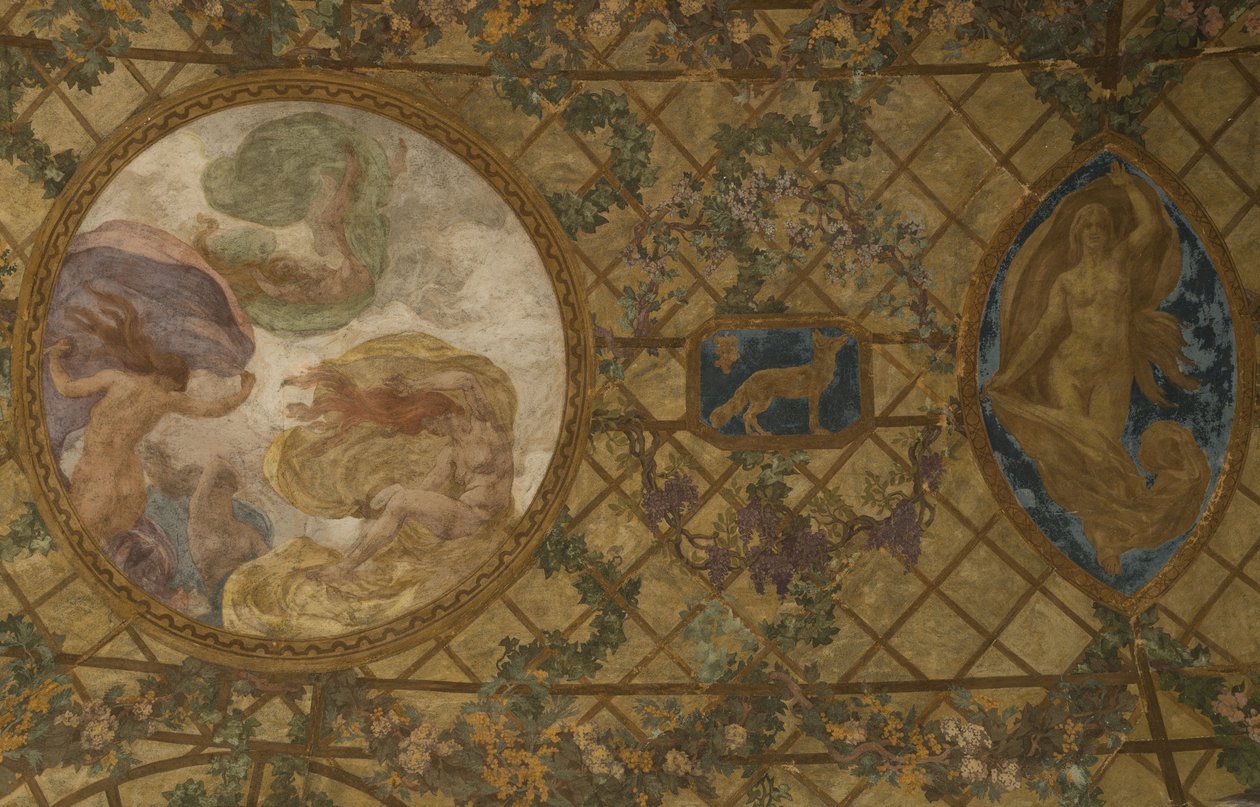 Miesiące kalendarza rewolucyjnego: Ventôse, w latach 1909-1910 (wystrój architektoniczny) autorstwa Paul Albert Baudouin