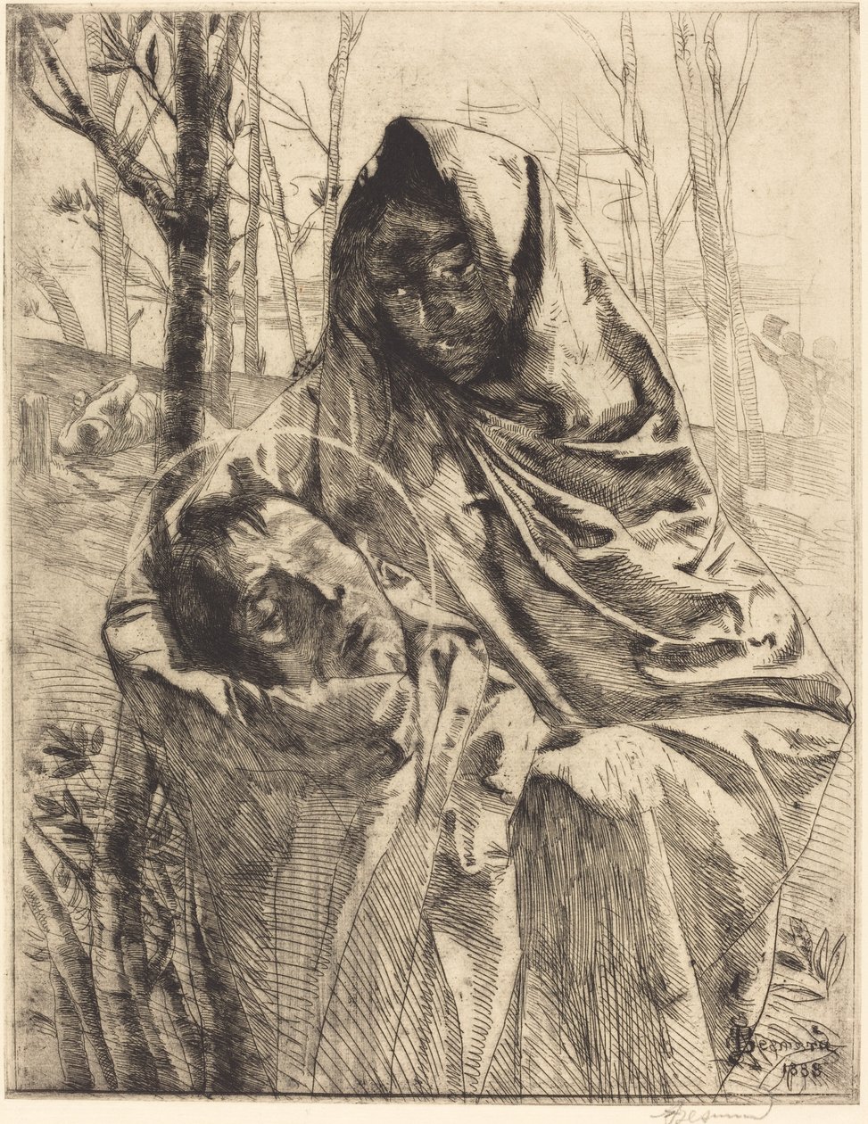 Męczennik, 1883. autorstwa Paul Albert Besnard