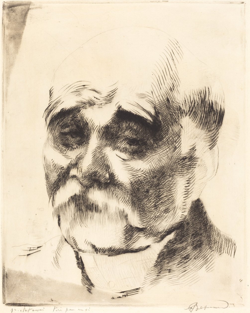 Georges Clemenceau, 1917. autorstwa Paul Albert Besnard