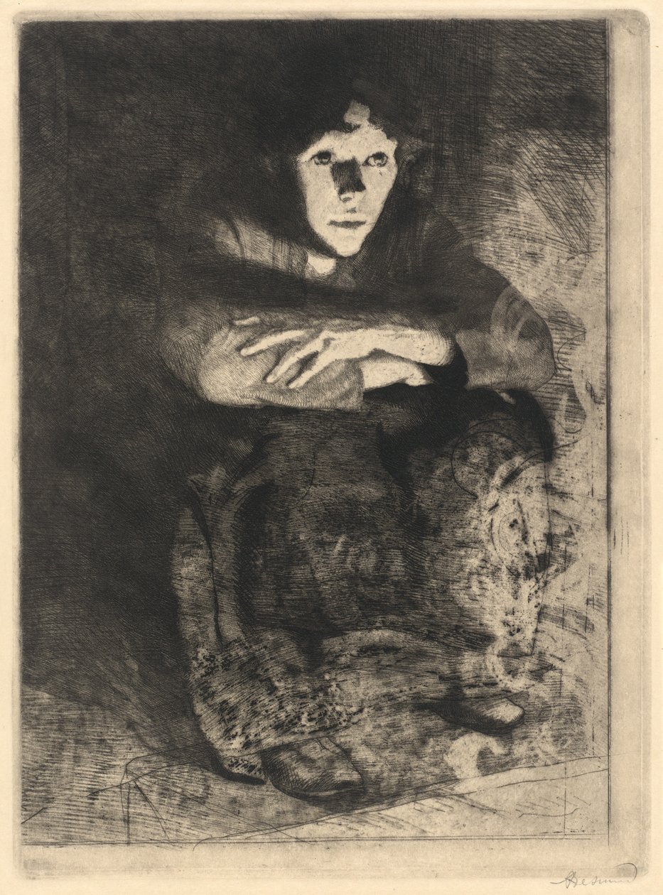 W żarach W popiele, 1887. autorstwa Paul Albert Besnard