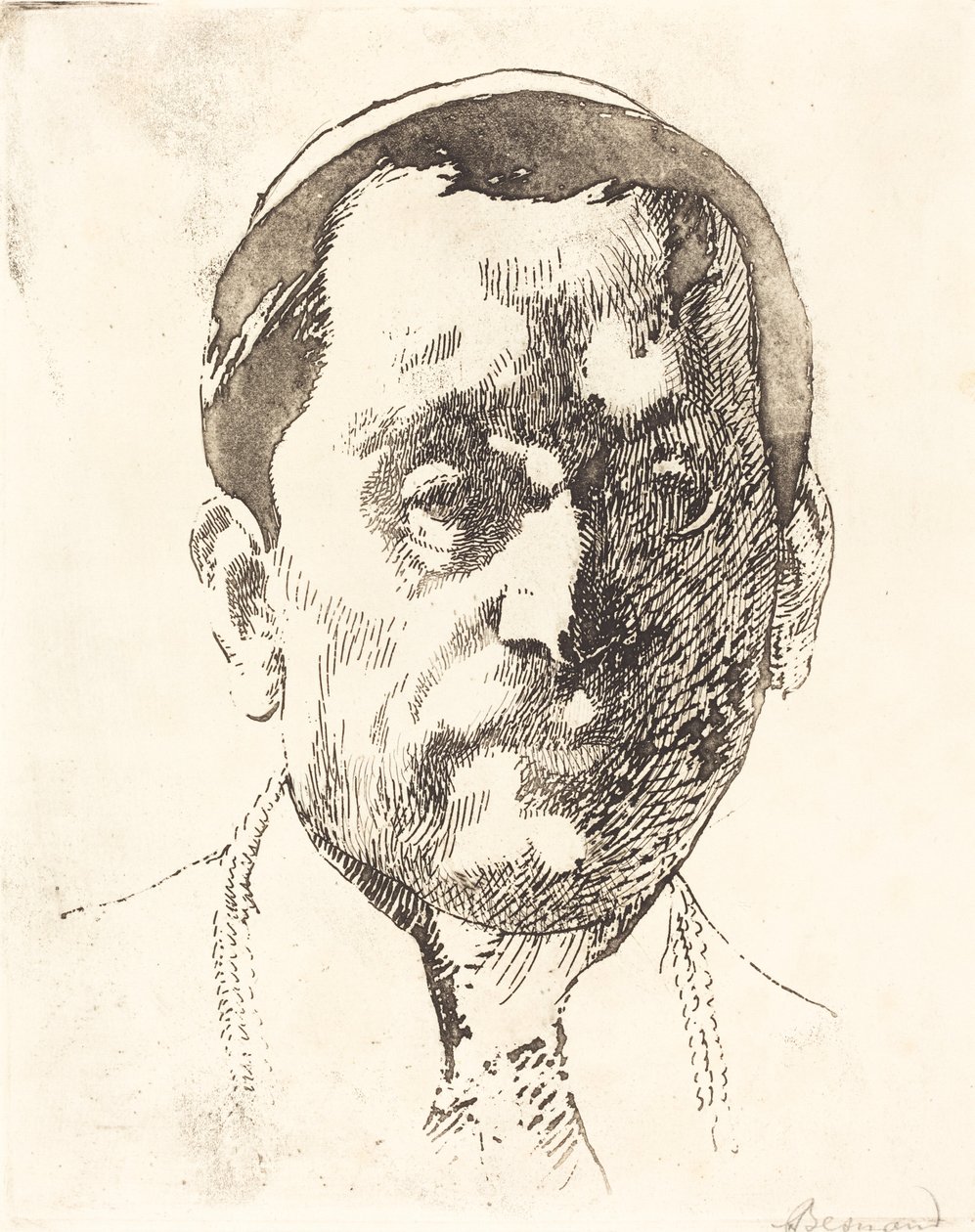 Papież Benedykt XV Benoit XV, 1917. autorstwa Paul Albert Besnard