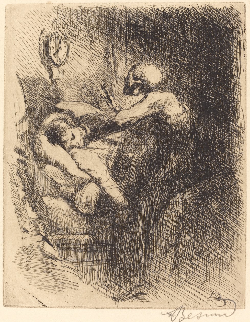 Punktualnie Punktualnie, 1900. autorstwa Paul Albert Besnard