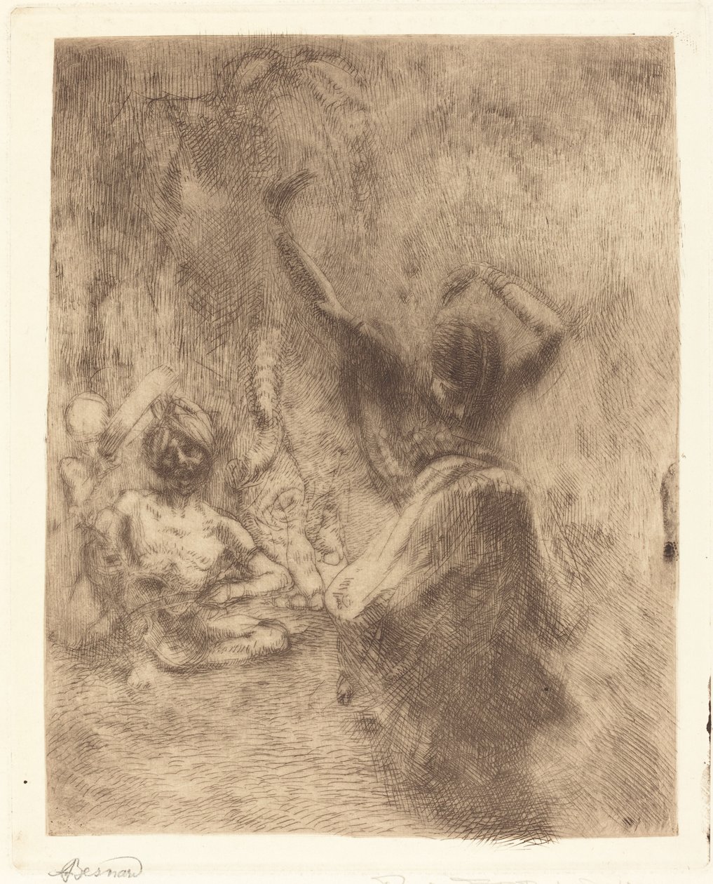Tancerka Tanjore La bayadère de Tanjore, 1914. autorstwa Paul Albert Besnard