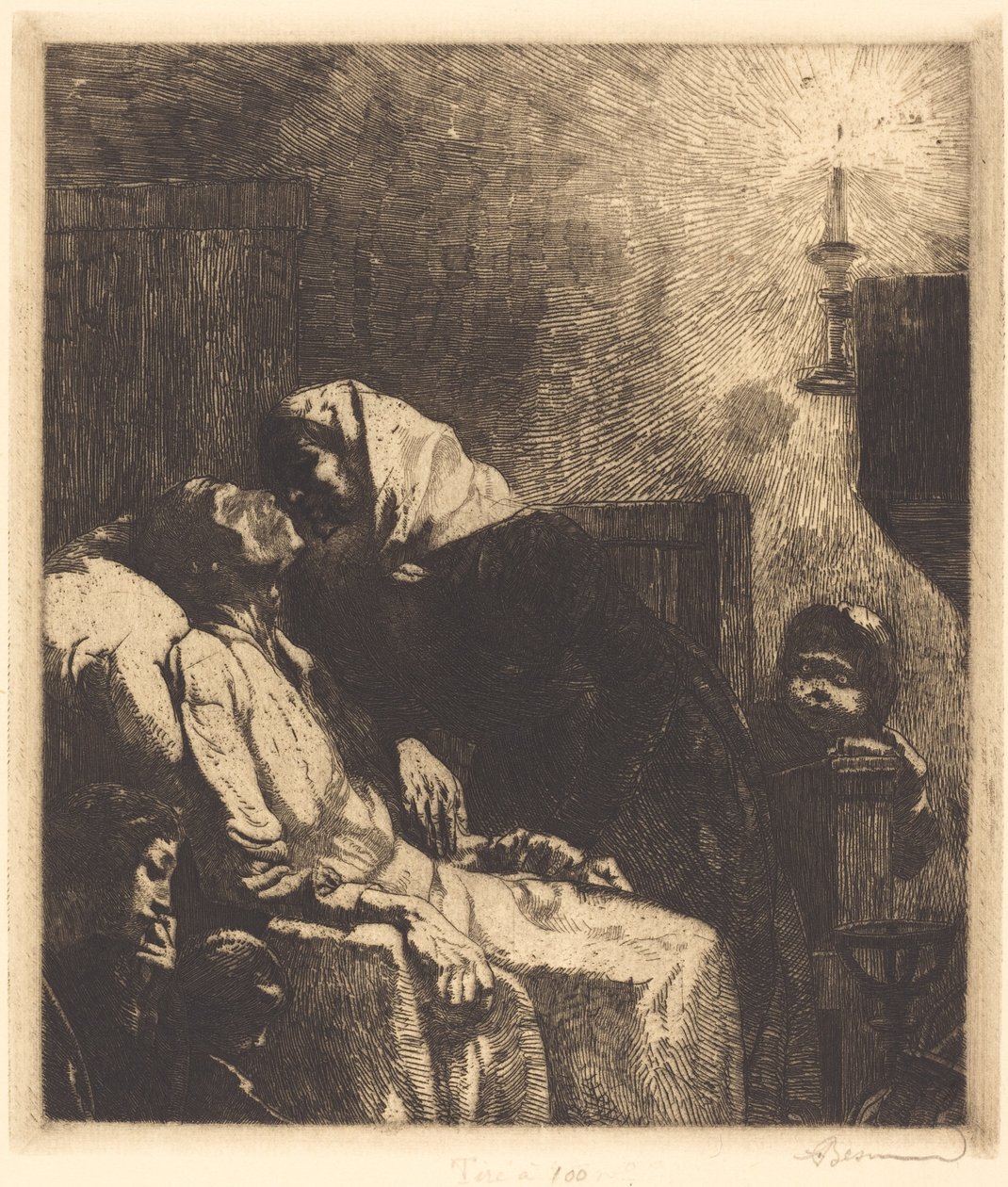 Koniec, 1883. autorstwa Paul Albert Besnard