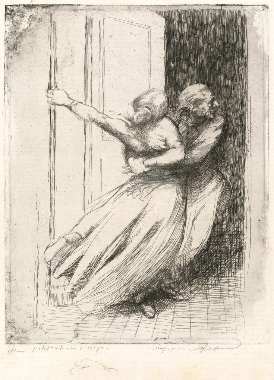 Gwałt Le Viol, c. 1886. autorstwa Paul Albert Besnard