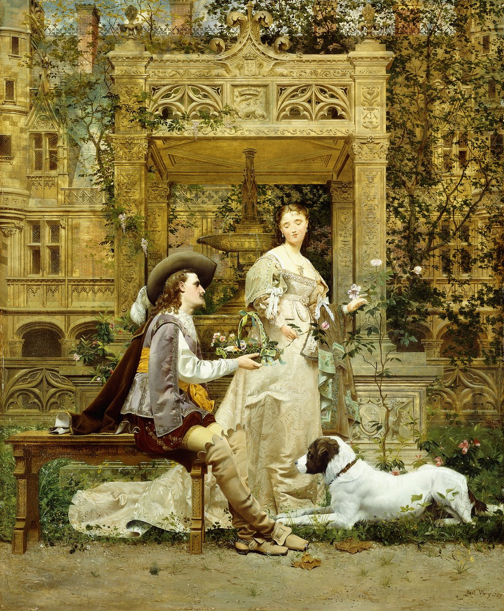 Propozycja, 1876 autorstwa Paul Alphonse Viry
