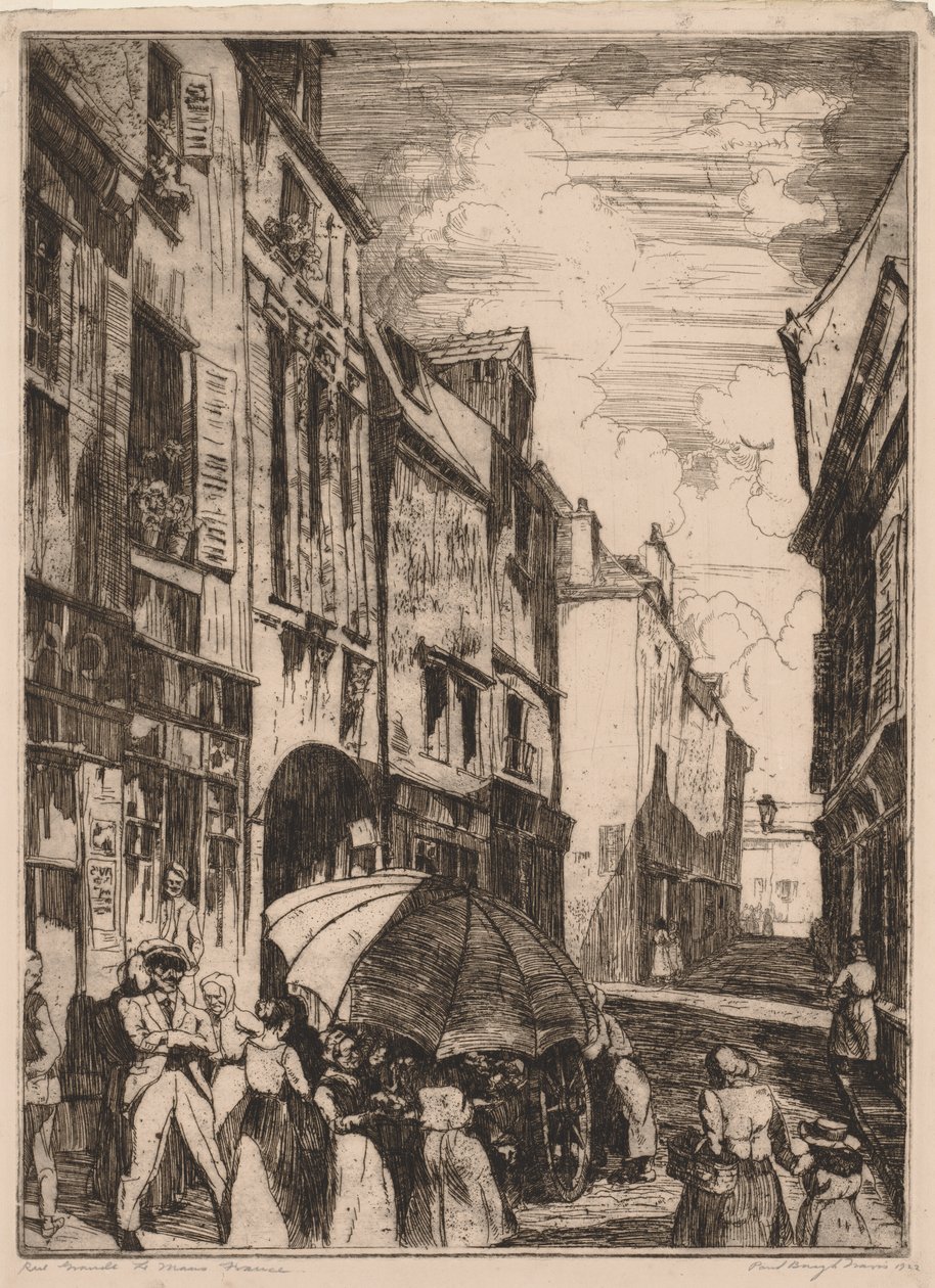 Rue Grande, Le Mans, Francja autorstwa Paul B. Travis