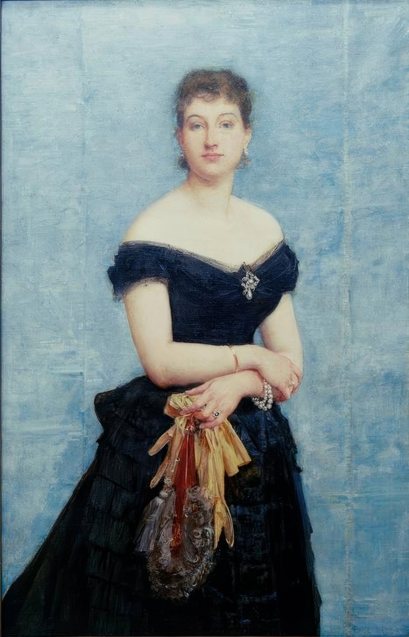 Madame Louis Singer, z domu Therese Stern (1859–1935) autorstwa Paul Baudry