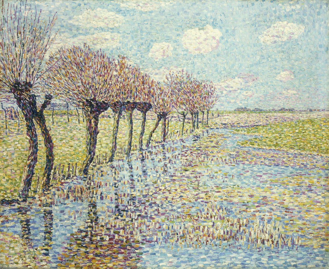 Krajobraz, autorstwa Paul Baum