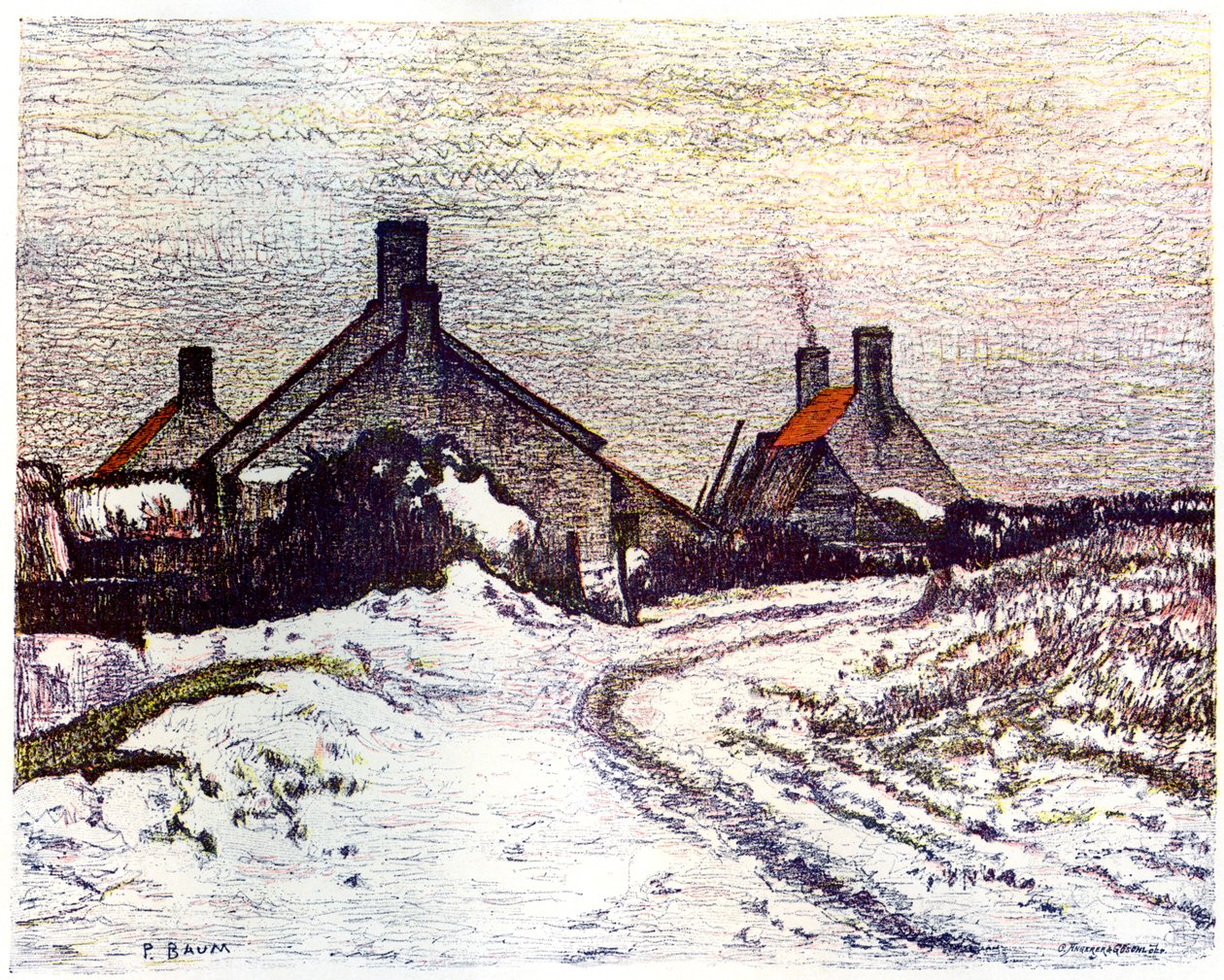 Zima 1899. autorstwa Paul Baum