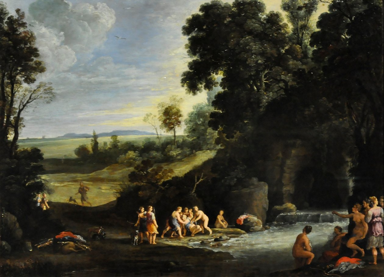 Diana i Callisto autorstwa Paul Bril
