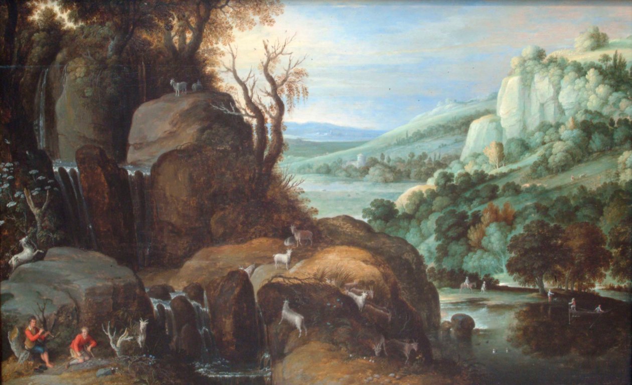 Pejzaż z pasterzami autorstwa Paul Bril
