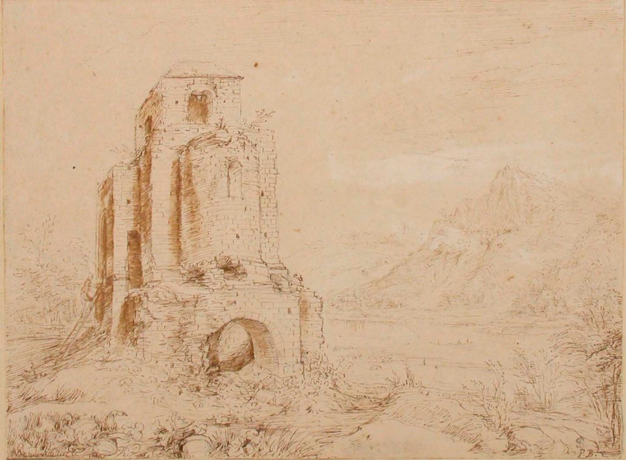 Krajobraz ruin autorstwa Paul Bril