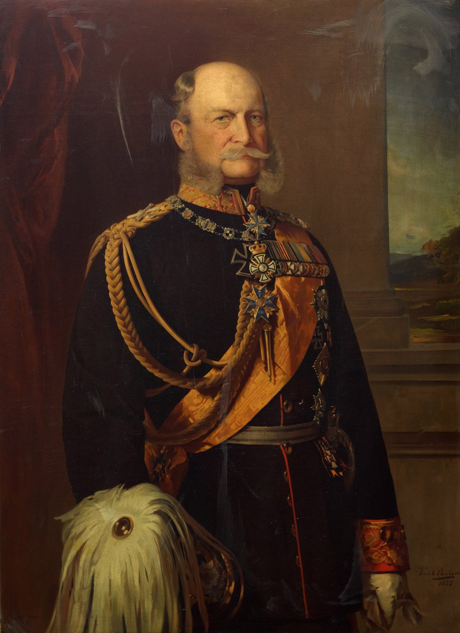 Wilhelm I, cesarz Cesarstwa Niemieckiego autorstwa Paul Bulow