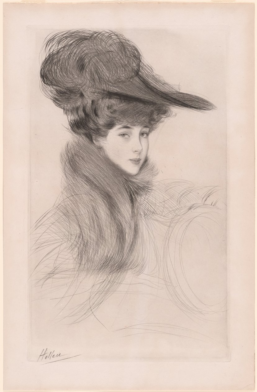 Consuelo Vanderbilt autorstwa Paul Cesar Helleu