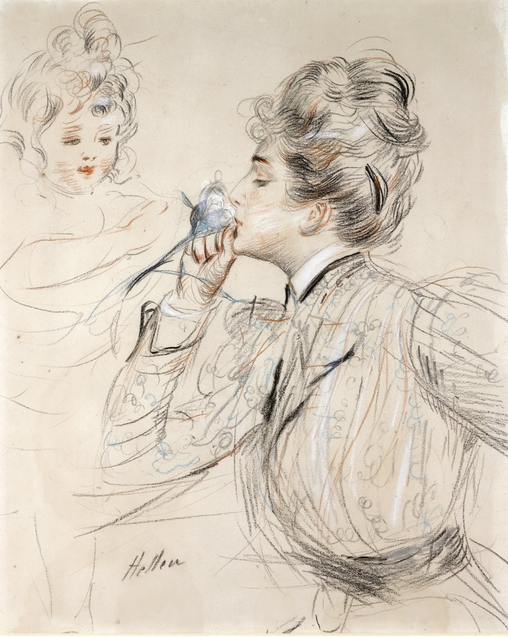 Perfum autorstwa Paul Cesar Helleu
