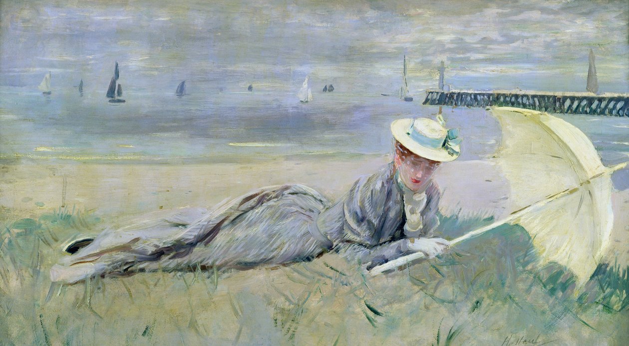Na plaży autorstwa Paul Cesar Helleu