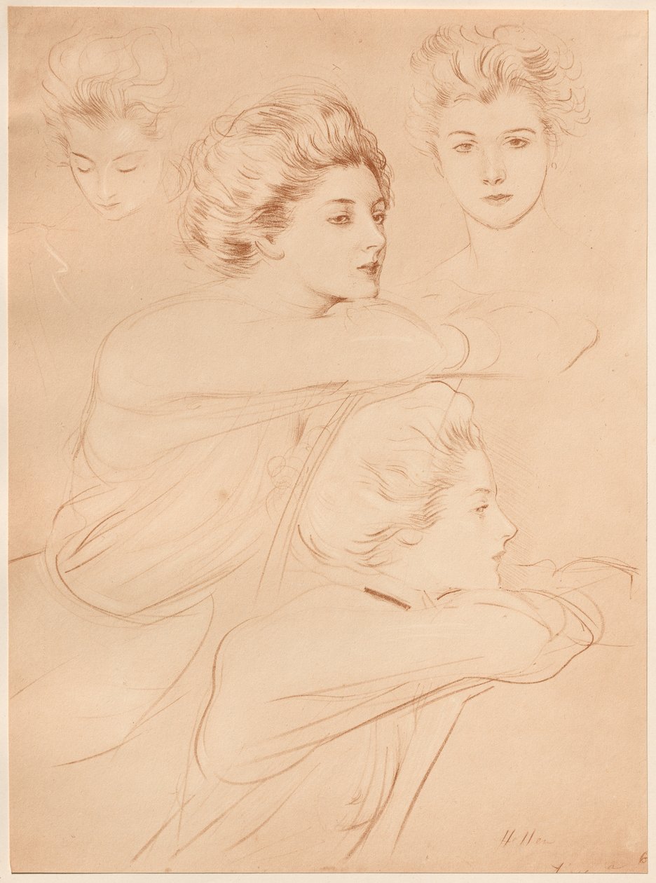 paryski autorstwa Paul Cesar Helleu
