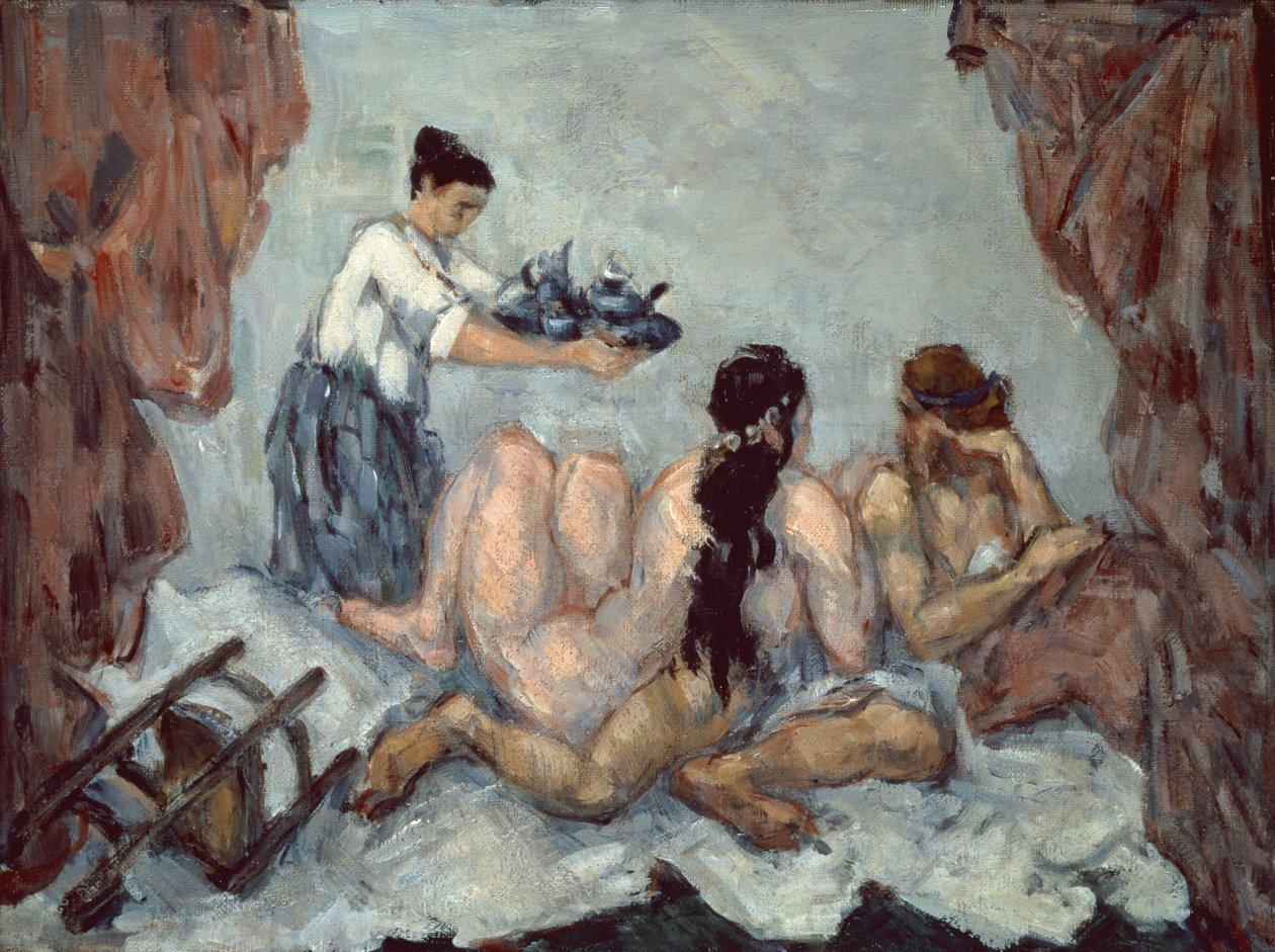 Popołudnie w Neapolu autorstwa Paul Cézanne