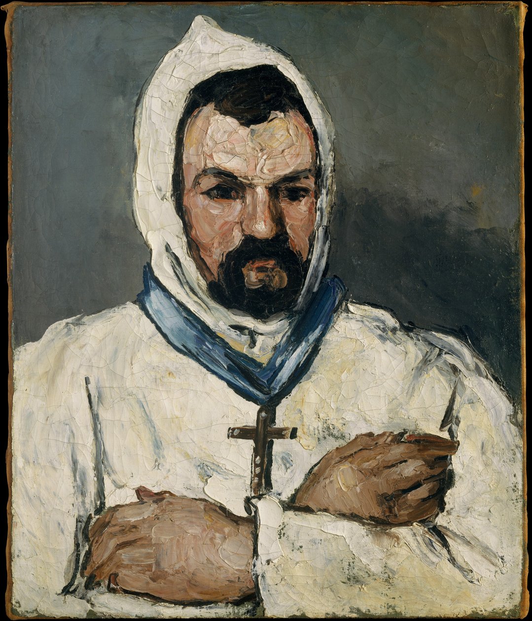 Antoine Dominique Sauveur Aubert, urodzony w 1817 roku, wuj artysty, jako mnich autorstwa Paul Cézanne