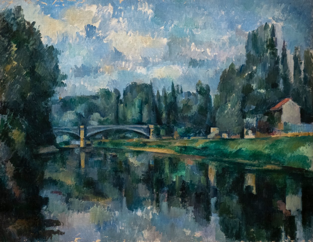 Banki Marny autorstwa Paul Cézanne